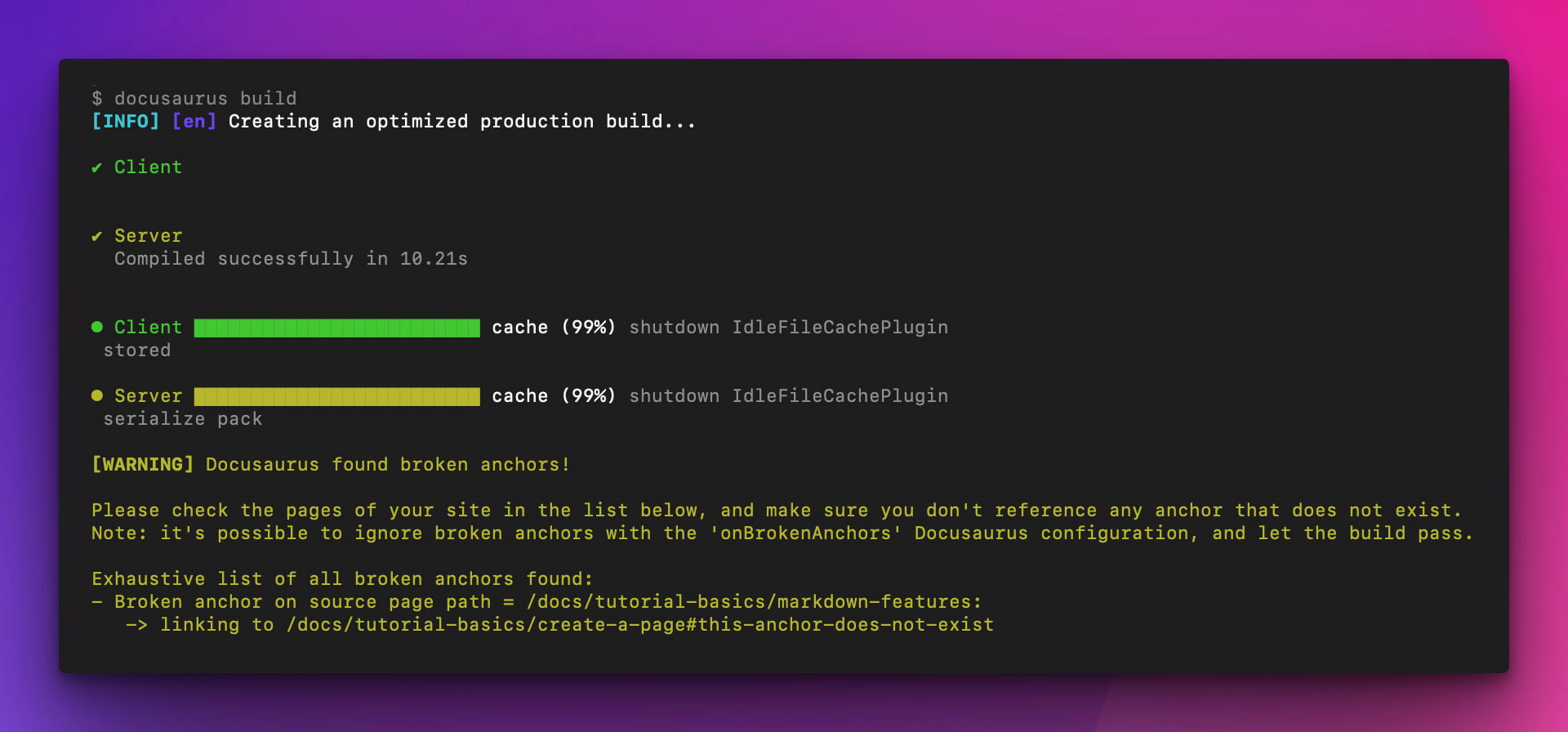 Docusaurus blog post social card